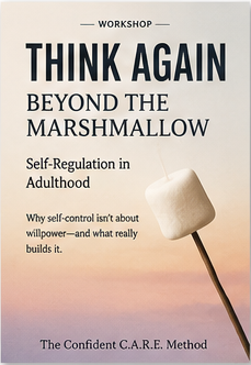 think again beyond the marshmallow workshop cover