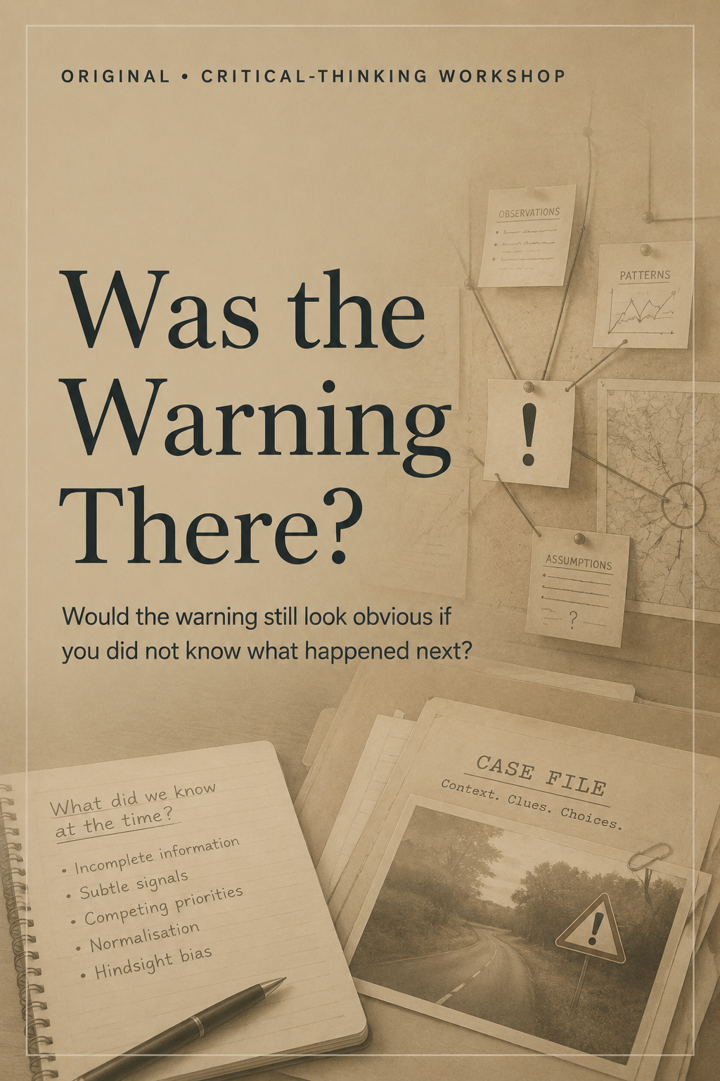 was the warning there workshop cover